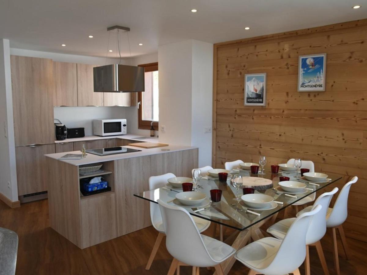 Duplex Renove 3 Chambres Avec Wi-Fi, Garage, Balcon Sud, Proche Pistes A Montgenevre - Fr-1-266-162 מראה חיצוני תמונה