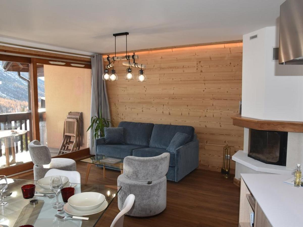 Duplex Renove 3 Chambres Avec Wi-Fi, Garage, Balcon Sud, Proche Pistes A Montgenevre - Fr-1-266-162 מראה חיצוני תמונה